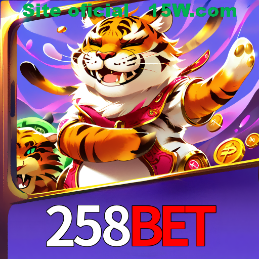 Imagem promocional da 258Bet mostrando a plataforma e suas vantagens